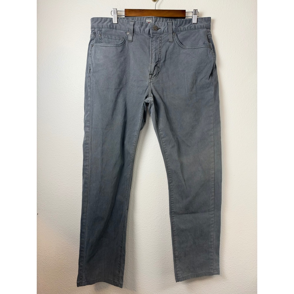 Agave Denim No. 11 Classic Grey Bull Creek Straight Leg Pants Gorpcore 35